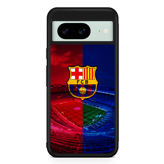 FC Barcelona Stadium Google Pixel 8 Case | Durable Protective Cover for Google Pixel 8