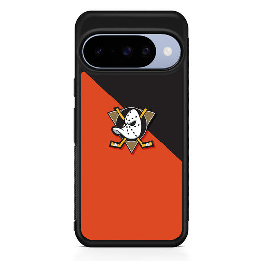 NHL Anaheim Ducks Team Google Pixel 10 Case | Google Pixel 10 Rubber Protective Case