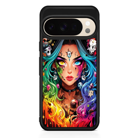 Anime Witch Girl Art Google Pixel 10 Pro XL Case | Slim Google Pixel 10 Pro XL Protective Case
