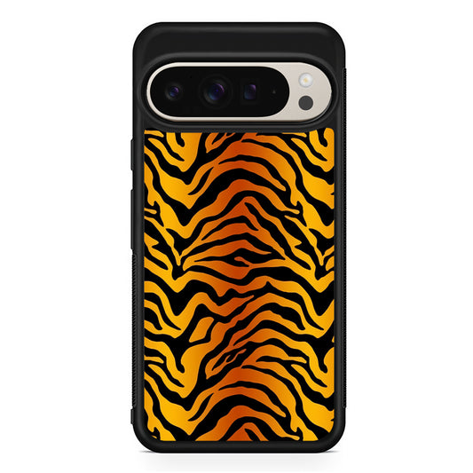 Tiger Stripe Skin Pattern Google Pixel 9 Pro Case | Slim Protective Cover