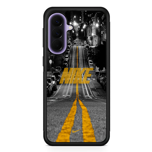 Nike Night Yellow Flames Samsung Galaxy A57 Case | Samsung Galaxy A57 Protective Cover