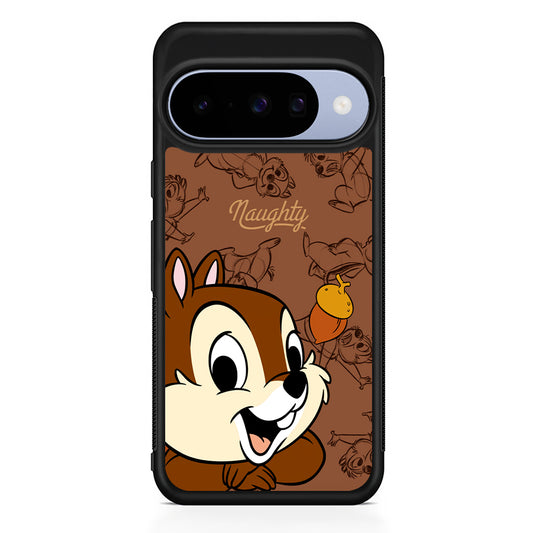 Chip N Dale Naughty Person Google Pixel 10 Case | Google Pixel 10 Rubber Protective Case