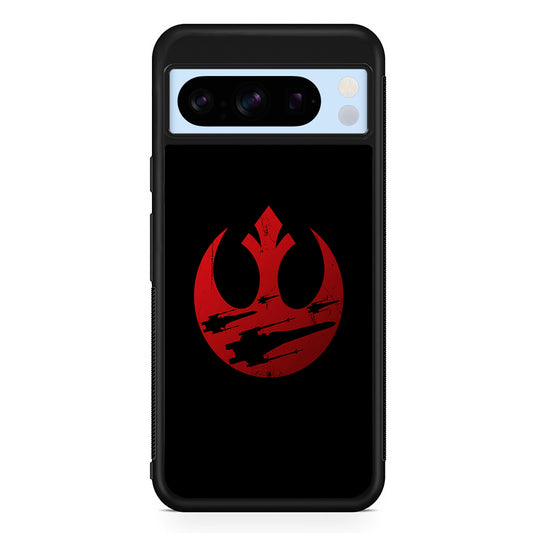 Rebel Alliance Star Wars Red Google Pixel 8 Pro Case | Slim Rubber Case for Google Pixel 8 Pro