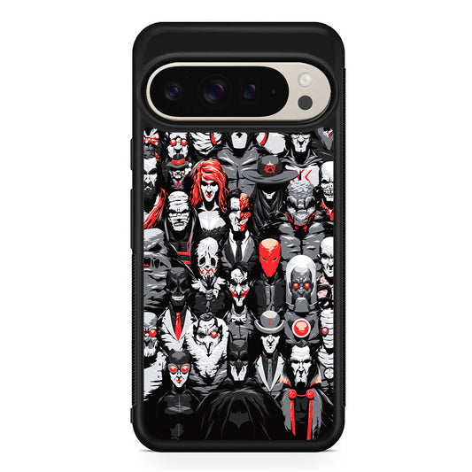 Batman Villains Character Google Pixel 9 Pro Case | Slim Protective Cover