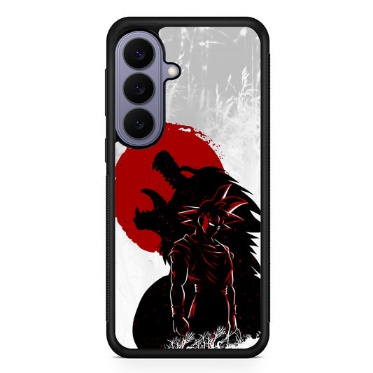 Dragon Ball Goku Red Moon Samsung Galaxy S26 Case | Durable Rubber Case for Samsung Galaxy S26