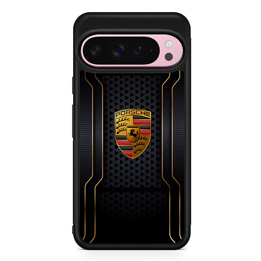 Porsche Emblem  Wall Google Pixel 9 Pro XL Case | Protective Cover