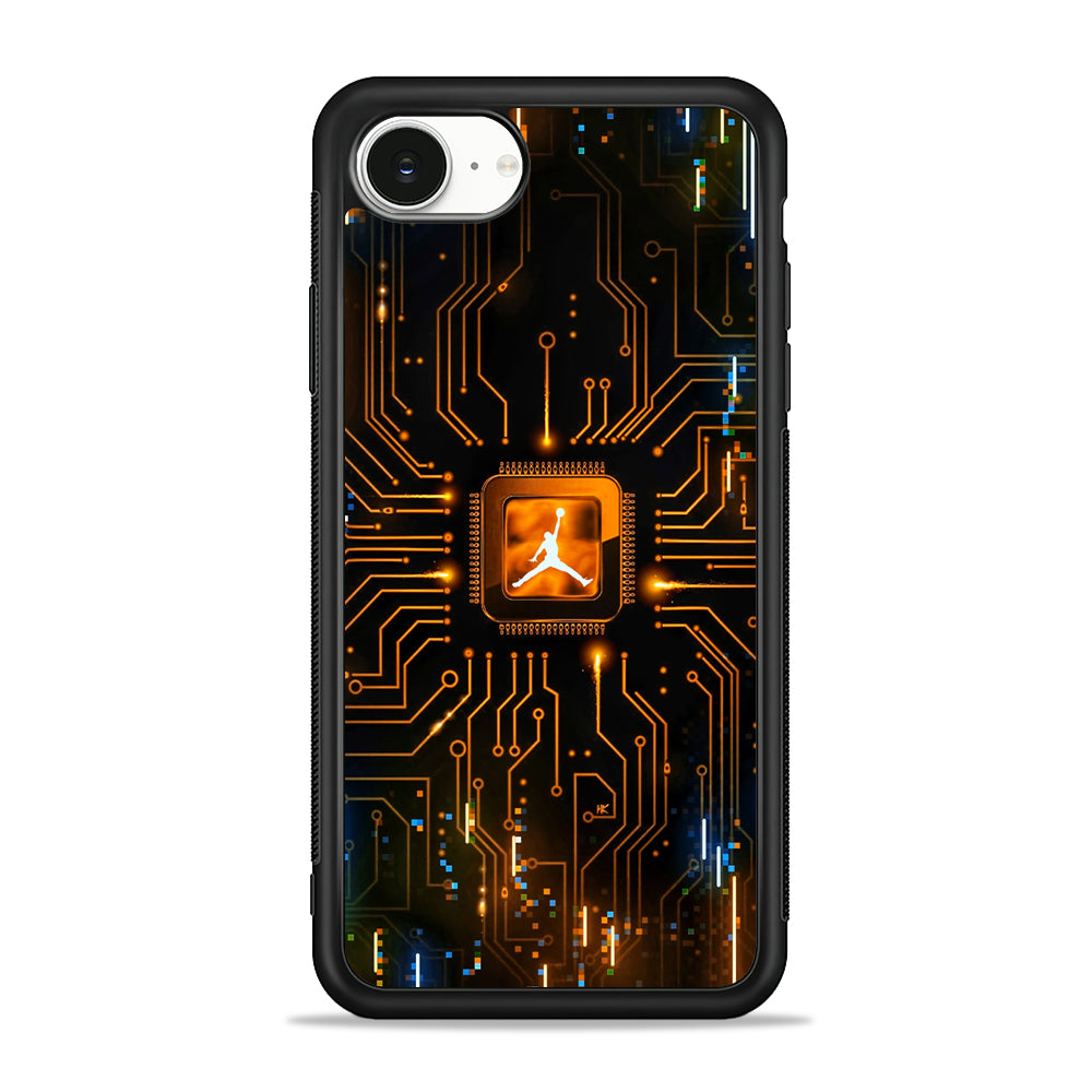 Air Jordan Golden Chip iPhone 16e Case - Slim Silicone Case