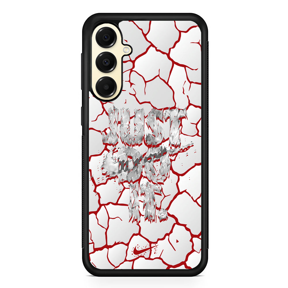 Nike On The Red Crack Samsung Galaxy A16 Case | Custom Protective Samsung Galaxy A16 Case