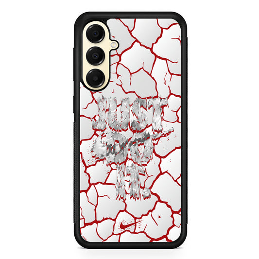 Nike On The Red Crack Samsung Galaxy A16 Case | Custom Protective Samsung Galaxy A16 Case