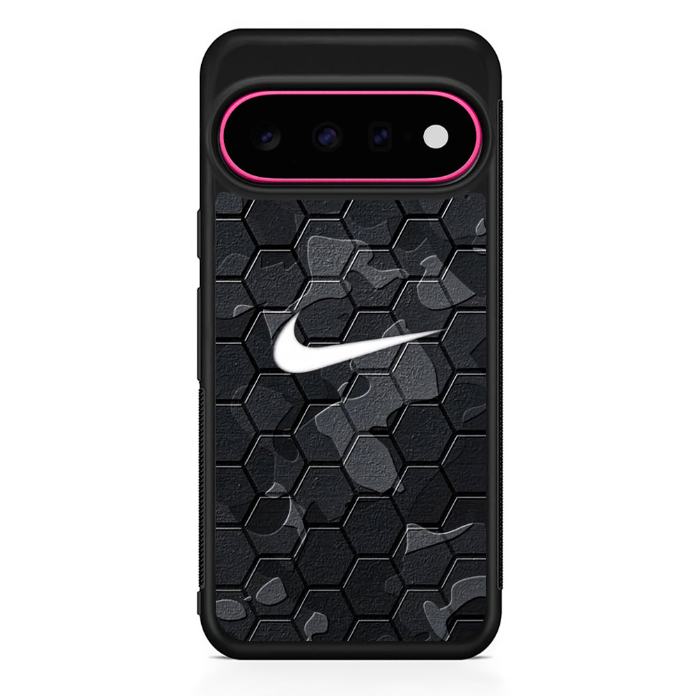 Nike Hexagon Pattern Camo Google Pixel 11 Case - Stylish Protective Phone Case