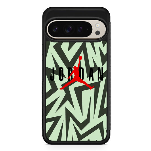 Air Jordan Shape Of Abstract Google Pixel 9 Pro Case | Slim Protective Cover