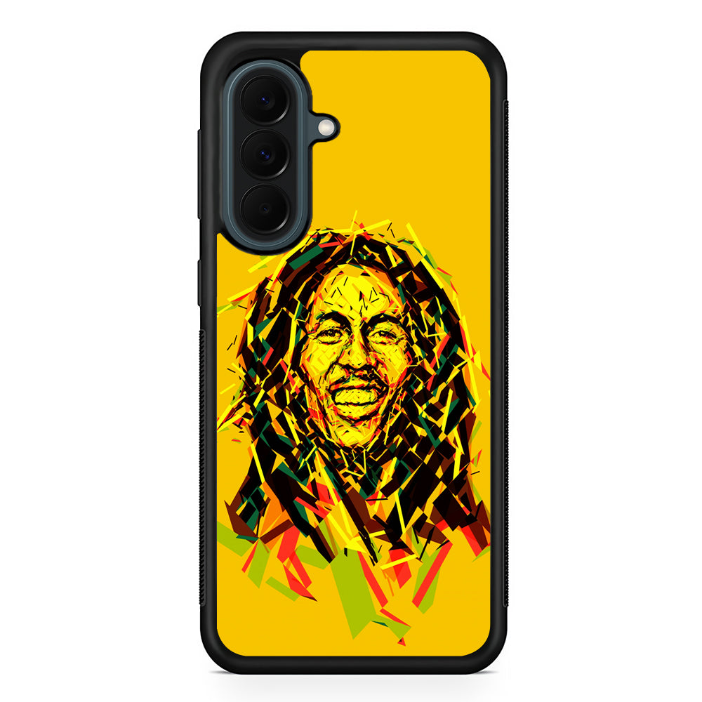Bob Marley Pop Art Reggae Samsung Galaxy A37 Case | Samsung Galaxy A37 Rubber Phone Case