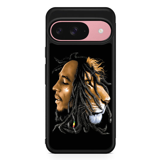 Bob Marley Lion Art Google Pixel 9 Case | Google Pixel 9 Protective Rubber Case