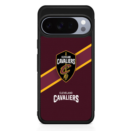 NBA Cleveland Cavaliers Logo Google Pixel 10 Pro Case | Slim Google Pixel 10 Pro Rubber Case