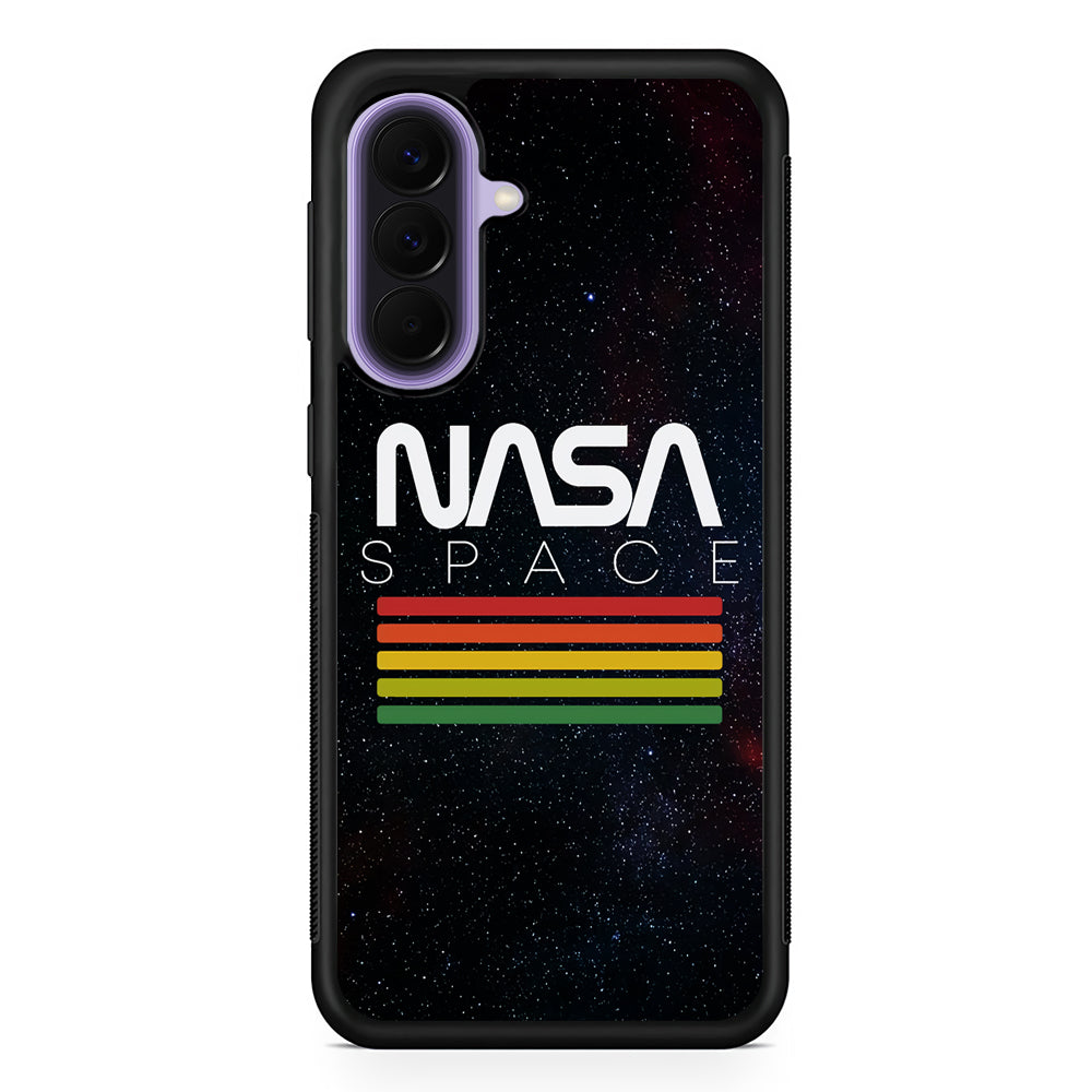 Nasa Space Strpe Colour Samsung Galaxy A57 Case | Slim Samsung Galaxy A57 Rubber Case