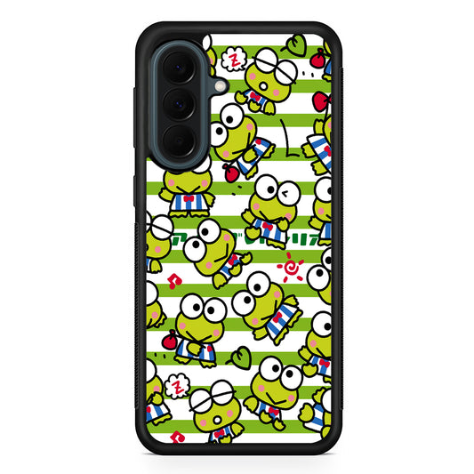 Keroppi Want to Vacation Samsung Galaxy A37 Case | Samsung Galaxy A37 Rubber Phone Case