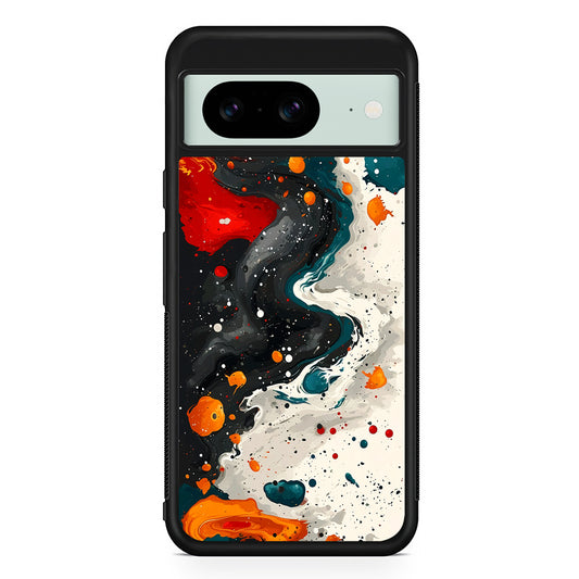 Liquid Abstract Painting Art Google Pixel 8 Case | Durable Protective Cover for Google Pixel 8