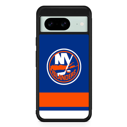 NHL New York Islanders Jersey Google Pixel 8 Case | Durable Protective Cover for Google Pixel 8
