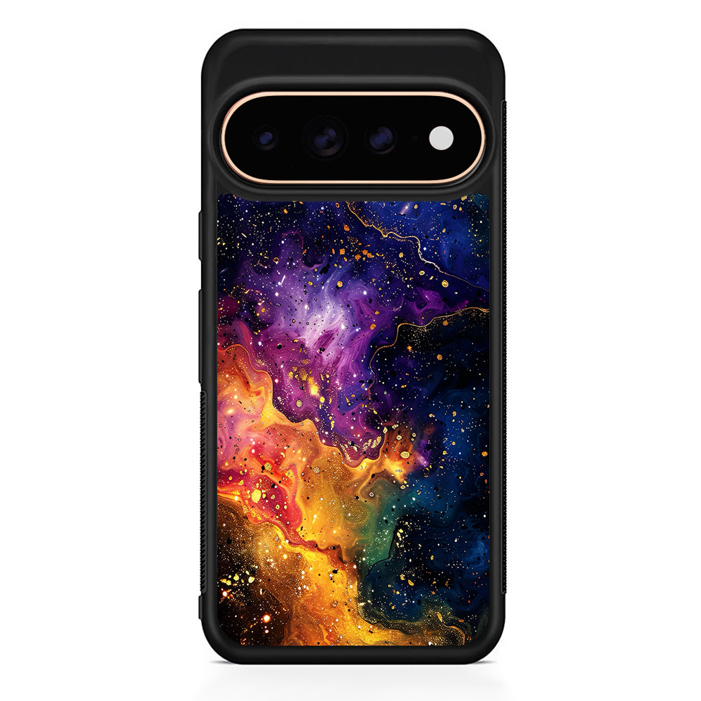 Sparkling Vibrant Abstract Fluid Google Pixel 11 Pro Case - Stylish Protective Phone Case