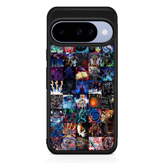 Yu-Gi-Oh Monster Card Collection Google Pixel 10 Case | Google Pixel 10 Rubber Protective Case