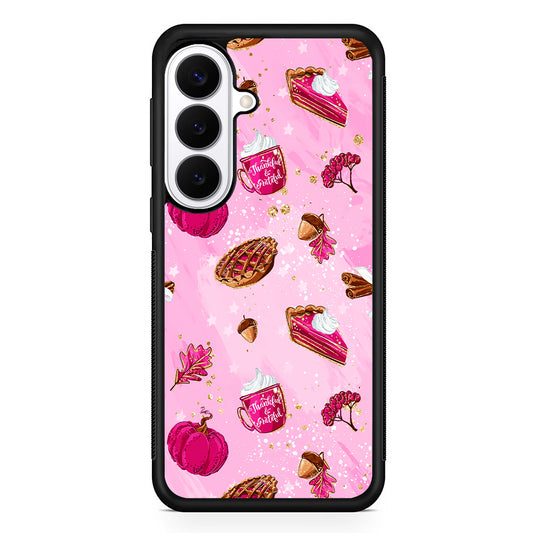 Thanksgiving Pink Aesthetic Samsung Galaxy S26 Plus Case | Slim Protective Cover for Samsung Galaxy S26 Plus