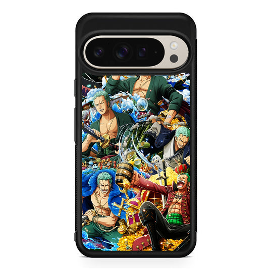 One Piece Roronoa Zoro Aesthetic Google Pixel 9 Pro Case | Slim Protective Cover