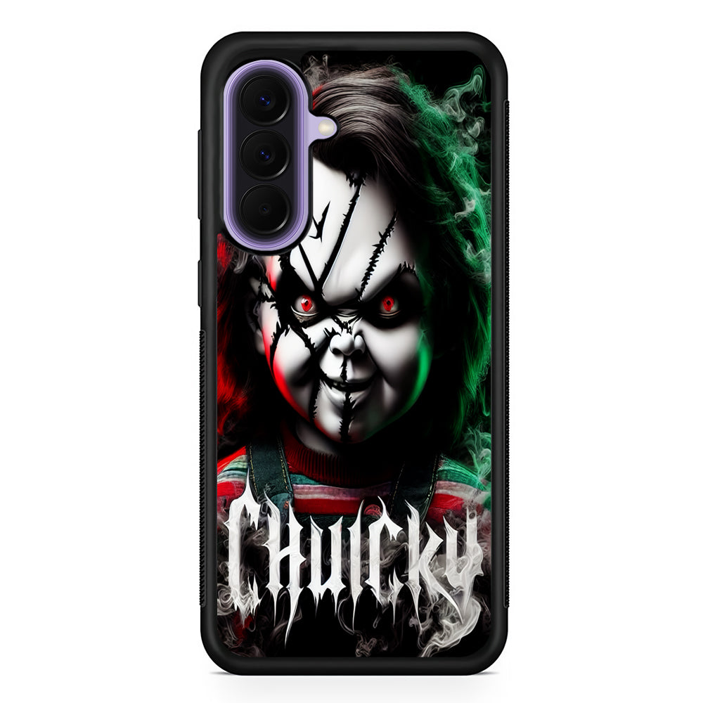 Chucky Doll Scary Face Samsung Galaxy A57 Case | Slim Samsung Galaxy A57 Rubber Case