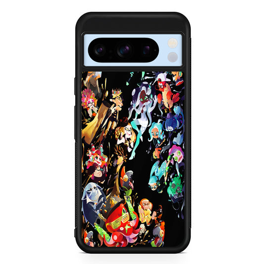 Splatoon Player Character Google Pixel 8 Pro Case | Slim Rubber Case for Google Pixel 8 Pro