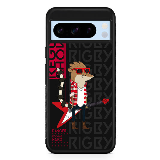 Regular Show Rigby Rockstar Google Pixel 8 Pro Case | Slim Rubber Case for Google Pixel 8 Pro