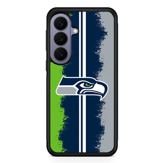 NFL Seattle Seahawks Team Samsung Galaxy S26 Case | Durable Rubber Case for Samsung Galaxy S26