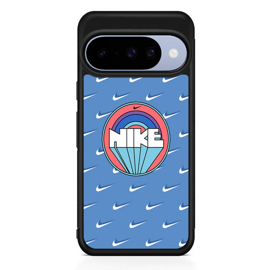 Nike Patern and Rounded Shape Google Pixel 10 Case | Google Pixel 10 Rubber Protective Case