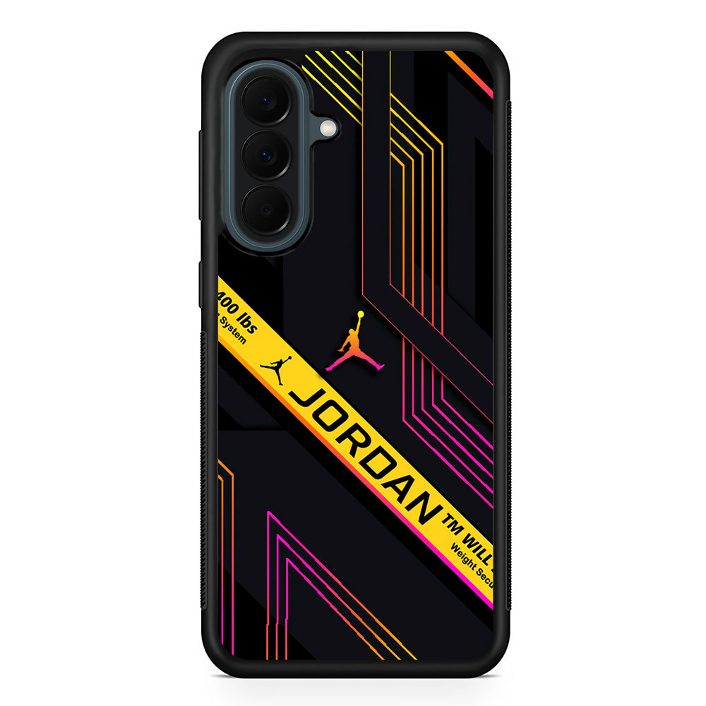 Air Jordan Digital Corner Samsung Galaxy A37 Case | Custom Samsung Galaxy A37 Protective Cover