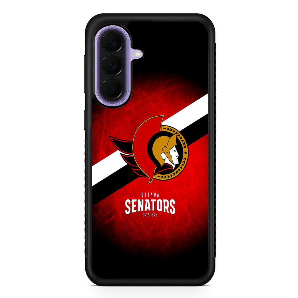 NHL Ottawa Senators Team Samsung Galaxy A57 Case | Slim Samsung Galaxy A57 Rubber Case