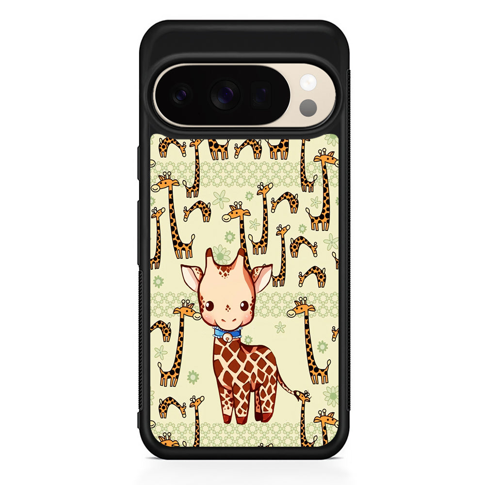 Baby Giraffe Adventure Ground Google Pixel 10 Pro XL Case | Slim Google Pixel 10 Pro XL Protective Case