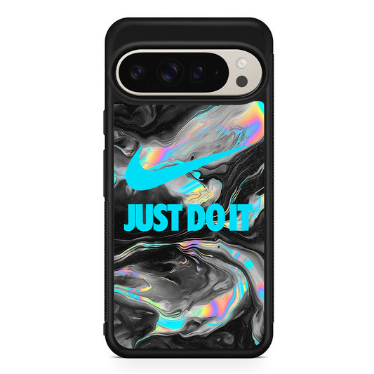 Nike Marble Chrome Google Pixel 9 Pro Case | Slim Protective Cover
