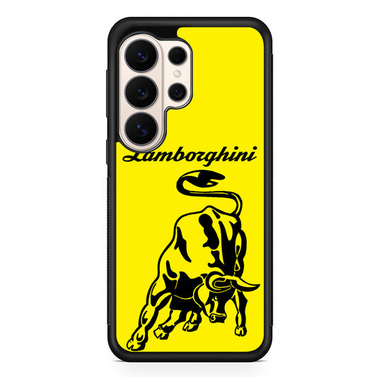 Lamborghini Word Icon Samsung Galaxy S26 Ultra Case | Durable Samsung Galaxy S26 Ultra Phone Case