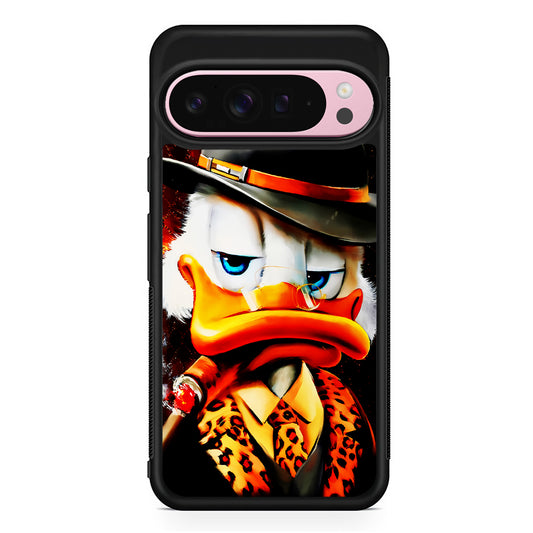 Scrooge McDuck Gangster Style Google Pixel 9 Pro XL Case | Protective Cover