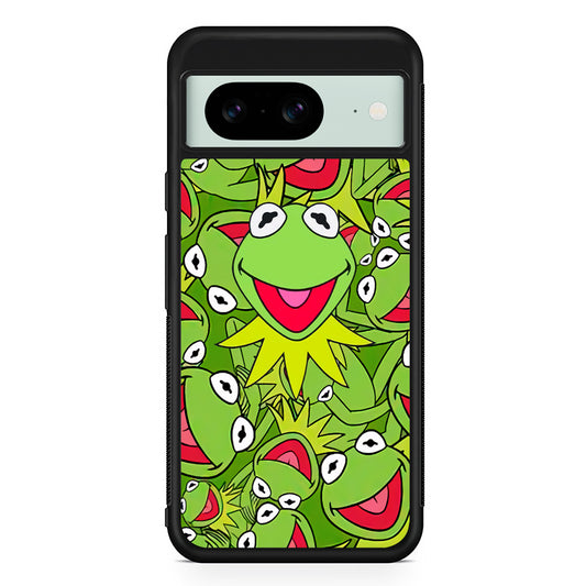 Kermit Frog Smile Feeling Happy Google Pixel 8 Case | Durable Protective Cover for Google Pixel 8