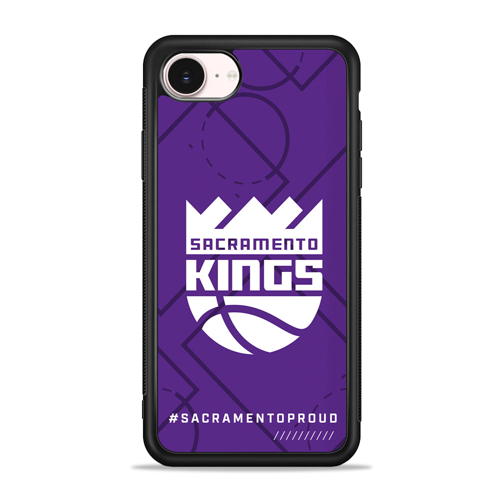 NBA Sacramento Kings Proud iPhone 17e Case - Silicone Case
