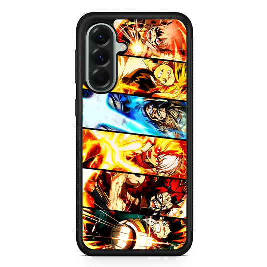 My Hero Academia All Characters Samsung Galaxy A56 Case | Samsung Galaxy A56 Protective Rubber Case