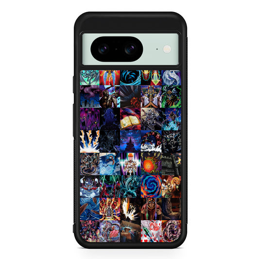 Yu-Gi-Oh Monster Card Collection Google Pixel 8 Case | Durable Protective Cover for Google Pixel 8