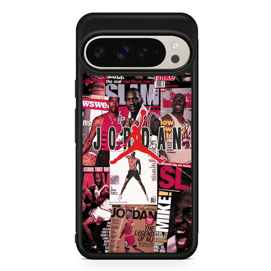 Air Jordan Magazine Collection Google Pixel 9 Pro Case | Slim Protective Cover