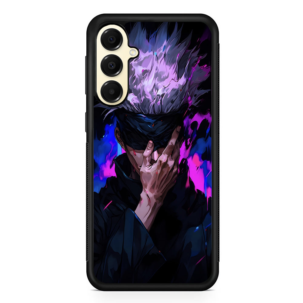 Jujutsu Kaisen Satoru Gojo Art Samsung Galaxy A16 Case | Slim Rubber Samsung Galaxy A16 Case
