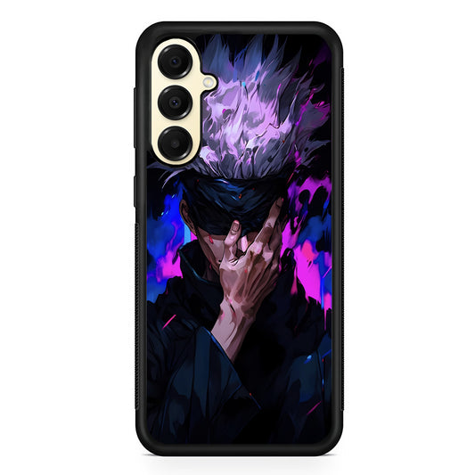 Jujutsu Kaisen Satoru Gojo Art Samsung Galaxy A16 Case | Slim Rubber Samsung Galaxy A16 Case