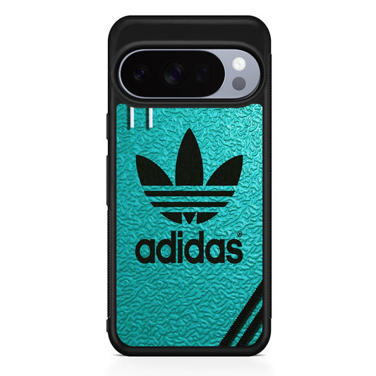 Adidas Blue Abstract Strap Google Pixel 10 Pro Case | Slim Google Pixel 10 Pro Rubber Case
