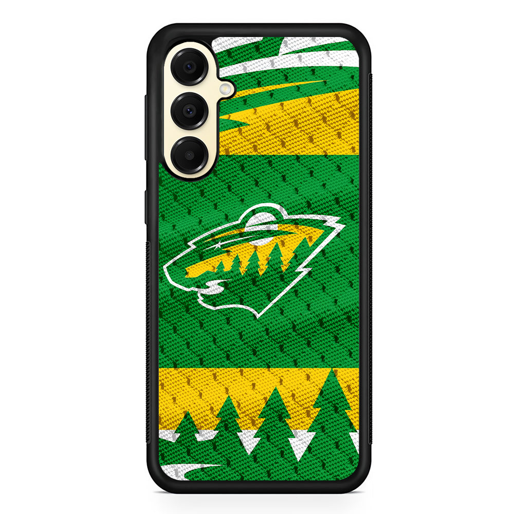 NHL Minnesota Wild Jersey Samsung Galaxy A16 Case | Slim Rubber Samsung Galaxy A16 Case