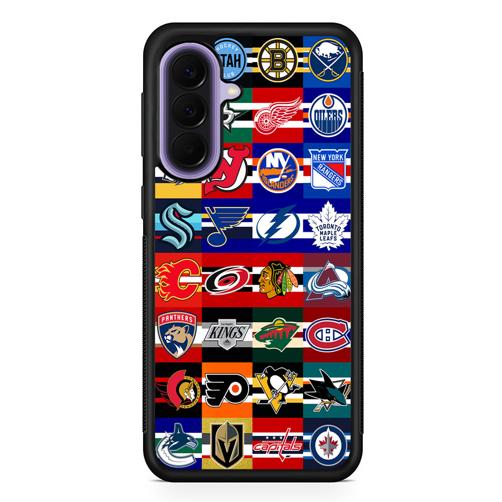 All NHL Teams Jersey Samsung Galaxy A57 Case | Slim Samsung Galaxy A57 Rubber Case