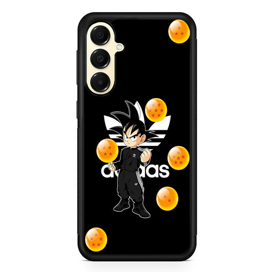 Adidas Goku Dragon Ball Samsung Galaxy A16 Case | Slim Rubber Case for Samsung Galaxy A16