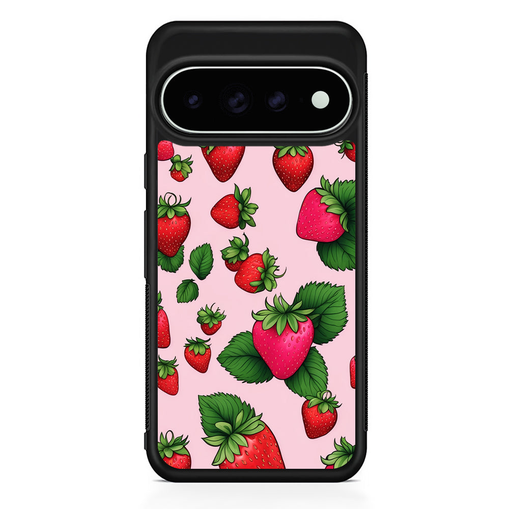 Strawberry Summer Fruit Google Pixel 11 Pro XL Case - Custom Design Protective Case