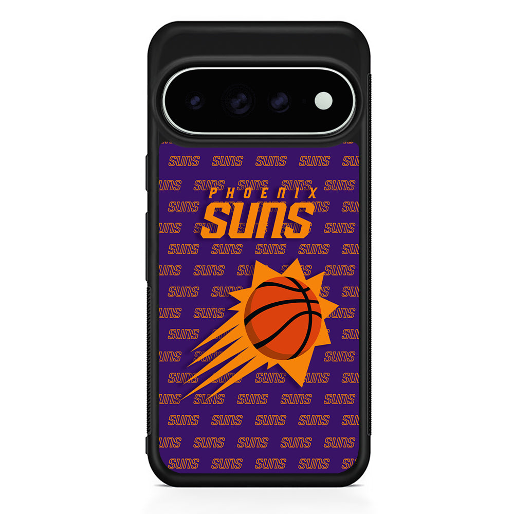 NBA Phoenix Suns Pattern Google Pixel 11 Pro XL Case - Custom Design Protective Case